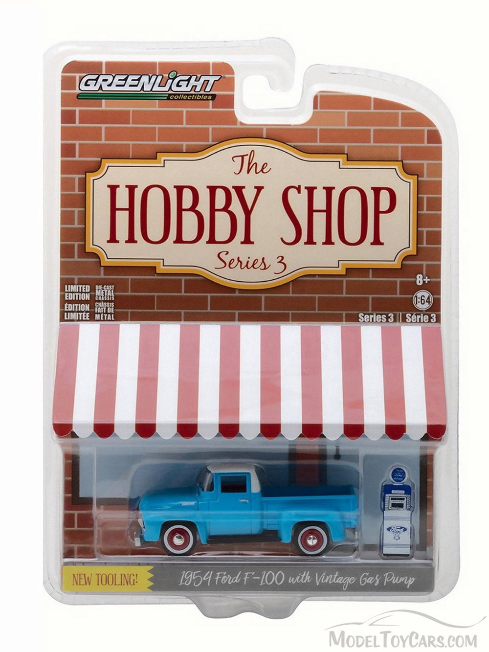 mid fifty ford f100 parts on 1954 Ford F 100 With Vintage Ford Motor Company Gas Pump Light Blue Greenlight 97030a 48 1 64 Scale Diecast Model Toy Car Walmart Com Walmart Com