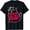 Black, variant on First of All I'm a Delight Roaring Black Cat Mens T-Shirt
