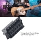 thumbnail image 3 of Puente Tremolo de Mano Izquierda, Bloque de Guitarra de Soporte de Aleación de Zinc, Puente de Guitarra de Alto Brillo, Juego para Guitarras Eléctricas de 6 Cuerdas, 3 of 7