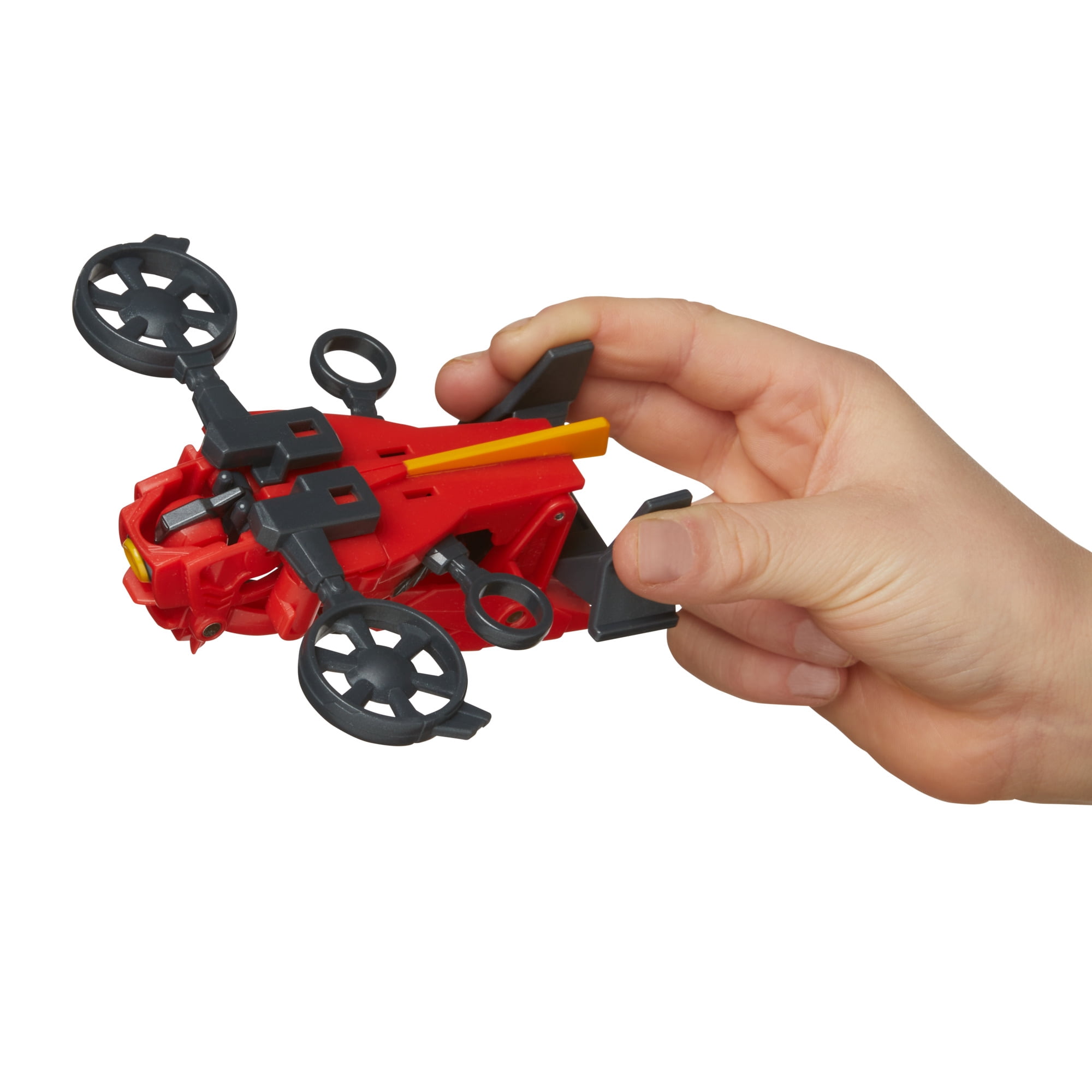 Transformers EarthSpark 1-Step Smash Changers Terran Twitch 4-Inch Action Figure, Robot Toys for Boys and Girls 6 and Up