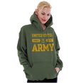thumbnail image 4 of United States Army Logo Since 1775 Hoodie Sweatshirt Women Men Brisco Brands M, 4 of 6
