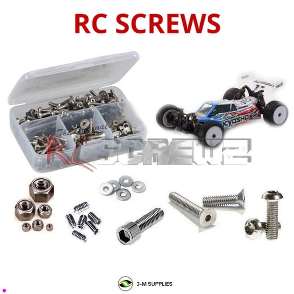 RCScrewZ Stainless Steel Screw Kit kyo136 for Kyosho Lazer ZX-6 1/10th (#30046) | SET