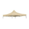 Trademark Innovations 9.6 x 9.6 ft. Square Replacement Canopy Gazebo Top