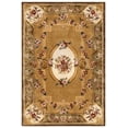 thumbnail image 2 of SAFAVIEH Classic Thomasina Floral Wool Area Rug, Light Gold/Green, 4' x 6', 2 of 11