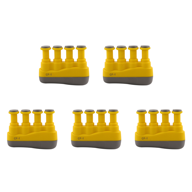 Fortalecedor Dedos Ejercitador Equipo Entrenamiento Con Agarre Manual (5 Libras) Amarillo