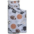 thumbnail image 2 of Baseball Football Pattern Toddler Nap Mats for Kids Preschool,Sleeping Mat Bag or Kids,Toddler Sleeping Bag,Toddler Nap Mat or Daycare, 2 of 6