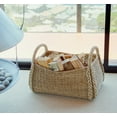 thumbnail image 2 of Kouboo Handles Seagrass Storage Baskets Brown, 2 of 7
