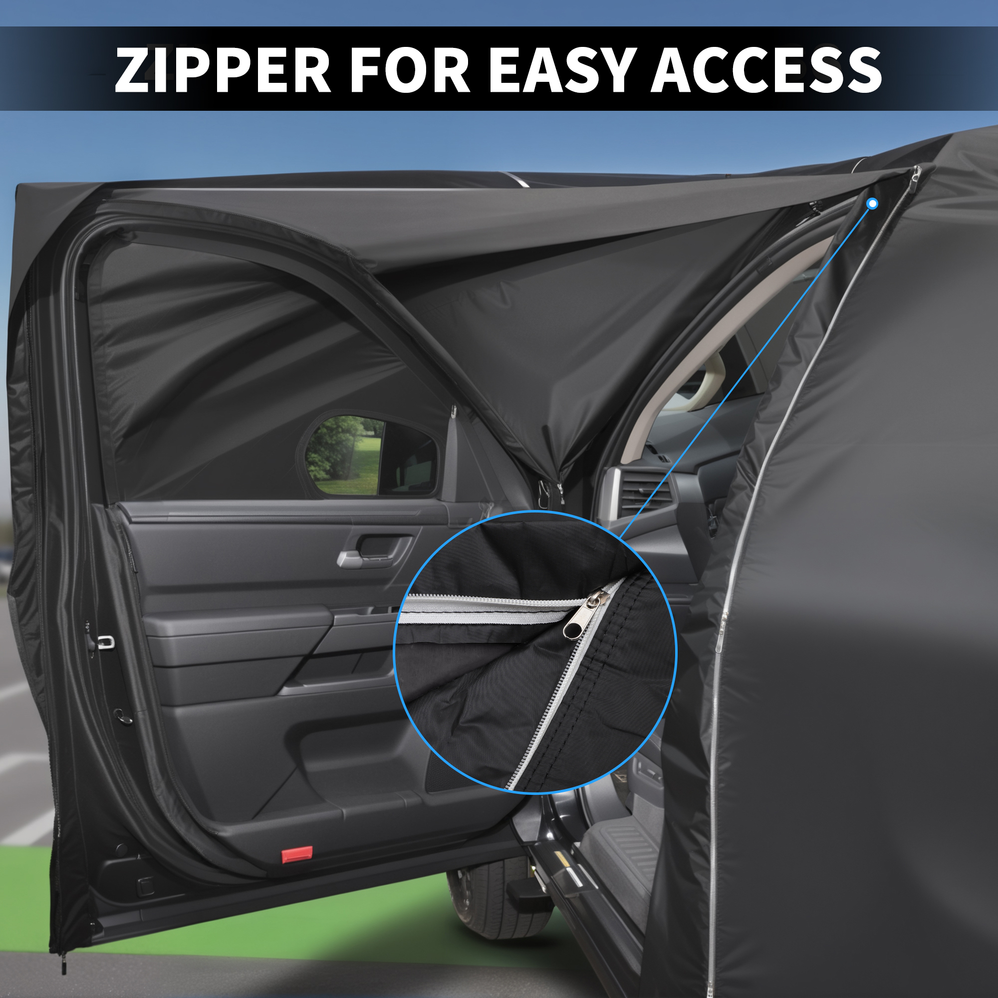 Unique Bargains 210D-PU Car Cover for Ford for Ranger
