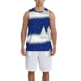 thumbnail image 6 of Rocae Christmas Fir Tree for Men's Basketball Jersey Lightweight and Breathable Athletic Tank Top,Quick-Drying Sports Jersey X-Large, 6 of 9