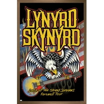 Lynyrd Skynyrd - Farewell Tour Wall Poster, 22.375" x 34" Framed