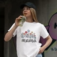 thumbnail image 3 of Bella Canvas Floral Patterned Cotton T-Shirt Mother's Day Birthday Gift, 3 of 5