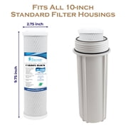 AF-1000 - Carbon Block Replacement Filter Cartridge - 2PK
