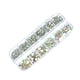 thumbnail image 4 of Soidarity Nail Pixie Beads Round Crystal Rhinestones Suministros de bricolaje confiables Usos versátiles Llamativo accesorio de manicura AB 2000pcs Type2 NO2 Soidarity CBP262351, 4 of 4