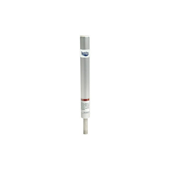 Attwood Marine Boat Seat Pedestal 2134 Lock N Pin; Post Only; Fixed Height; 13 Inch Height; 1-1/2 Inch Diameter Post; Brushed; Aluminum; ABYC Code - B; Without Handle; Non-Threaded; Bulk Packaging