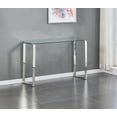 thumbnail image 2 of Table console en verre, 2 of 2