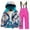 Hot Pink, variant on breaise Kid Ski Suit Boys Girls Windproof Waterproof Ski Jacket and Pants Sets Winter Ski and Snowboarding Suit with Hood