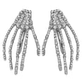 thumbnail image 1 of 2 Pcs Pinces à Cheveux Crâne Fantôme Pince à Cheveux Os Squelette Halloween, 1 of 8