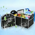 thumbnail image 1 of Flmtop Car Trunk Organizer Toys Food Storage Container Bag Box Vehicle Accessories, 1 of 9