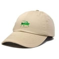 thumbnail image 4 of DALIX Nature Outdoors Grasshopper Baseball Cap Embroidered Hat in Khaki, 4 of 7