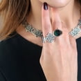 thumbnail image 4 of TABLETREANDS De Dedo Estilo Anillo Rosa Dorado Con Y Material, 4 of 7