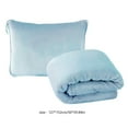 thumbnail image 3 of Chmadoxn Throw Blanket, Throw Blanket for Couch Travel Blanket Two-In-One Foldableable Storage Nap Blanket Flannel Outdoor Airplane Blanket Polyester blanket, 3 of 6