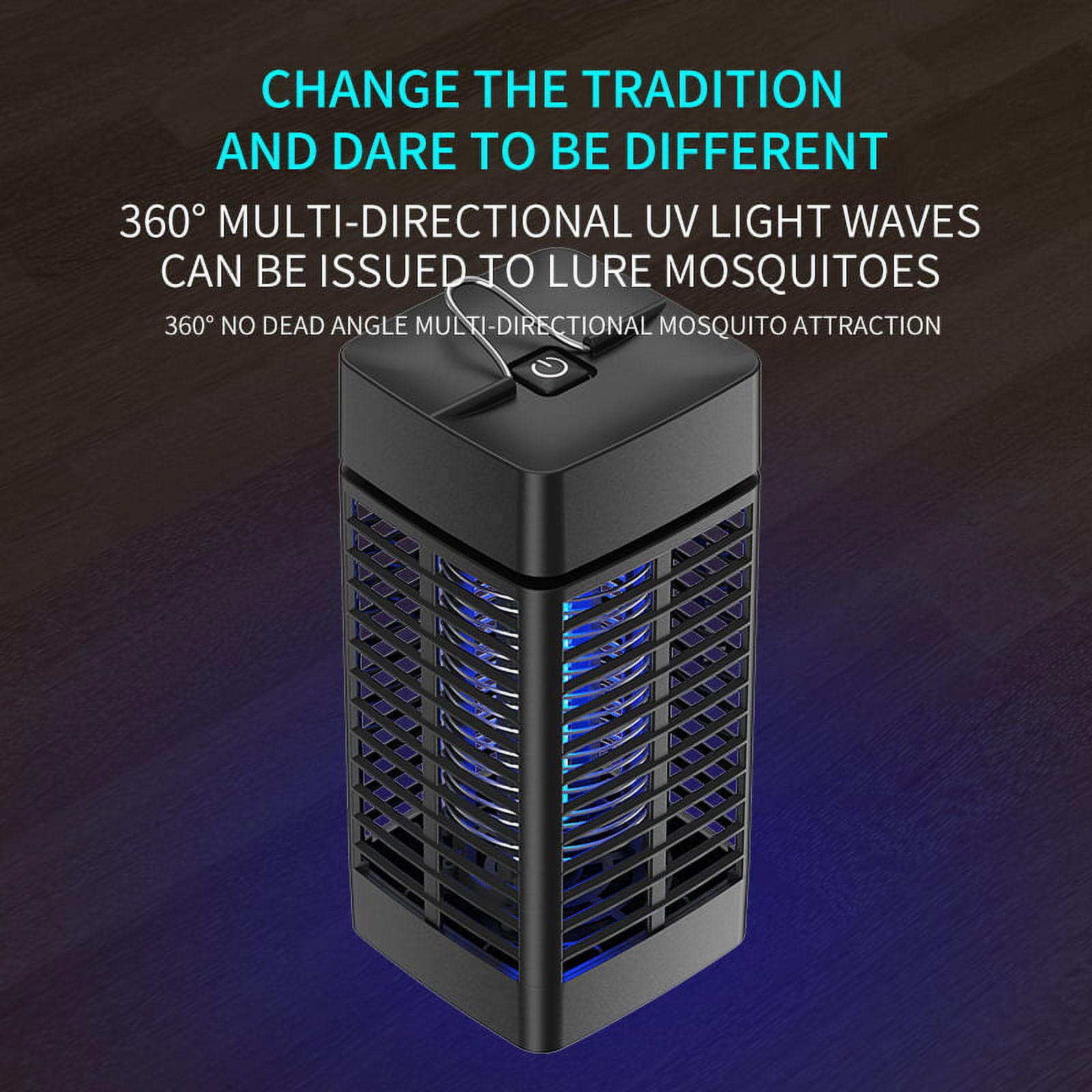Camkey 2000 sq. ft. Waterproof Indoor & Outdoor Bug Zapper with 4000V Electric Mosquito Killer