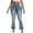 Pale Blue-921, variant on Plus Size Jeans Bootcut Stretchy for Women High Waisted Modern Curvy Flare Trouser Jean Royal Blue 18W