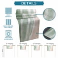 thumbnail image 6 of Ombre Green Ocean Table Runner 70 Inches, Coastal Waves Beach Gradient Bed Runner Dresser Scarves Tabletop for Indoor Outdoor Parties/Ceremony/Banquet, 13" x 70", 6 of 9