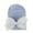 Blue, variant on Kids Hats & Caps Baby Bow Knot Turban Hat Toddler Head Wrap Cap for Stylish and Comfortable Wear