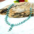 thumbnail image 3 of Natural Turquoise Necklace 925 Sterling Silver Handmade Gemstone Jewelry, 3 of 5