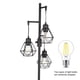 thumbnail image 3 of Lámpara de piso, lámpara de LED habitación con 3 lámparas ajustables Habitación de 3 lámparas de luz de luz de luz con lámpara de alta lámpara de luz de luz de cama con sombras de dormitorio Decorar e, 3 of 6