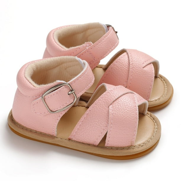 Zapatos Casuales De Color Sólido Para Recién Nacido De Princesa Zapatillas De Deporte De Suela Suave De 0 A 18 Meses Cuna Para Bebés