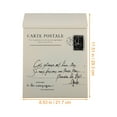 thumbnail image 3 of 1 Pc Lock Mailbox Retro Letter Box Wall Mount Letter Box Newspaper Mailbox, 3 of 9