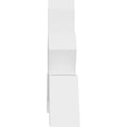 thumbnail image 3 of 48"W x 18"H x 4"D x 4"F, 9/12 Pitch, Vanguard Architectural Grade PVC Gable Bracket, 3 of 8