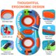 thumbnail image 4 of Flotador inflable en forma de tubo de río ADUSRIZ para 2 personas con portavasos, 4 of 8