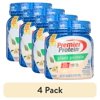 (4 pack) Premier Protein Powder Plant Protein, Vanilla, 25g Plant-Based Protein, 0g Sugar, Gluten Free, No Soy or Dairy Ingredients, 15 Servings