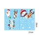 thumbnail image 2 of Etiqueta de la pared de Navidad Vhermosa estática del copo de nieve removible de la ventana, 2 of 5