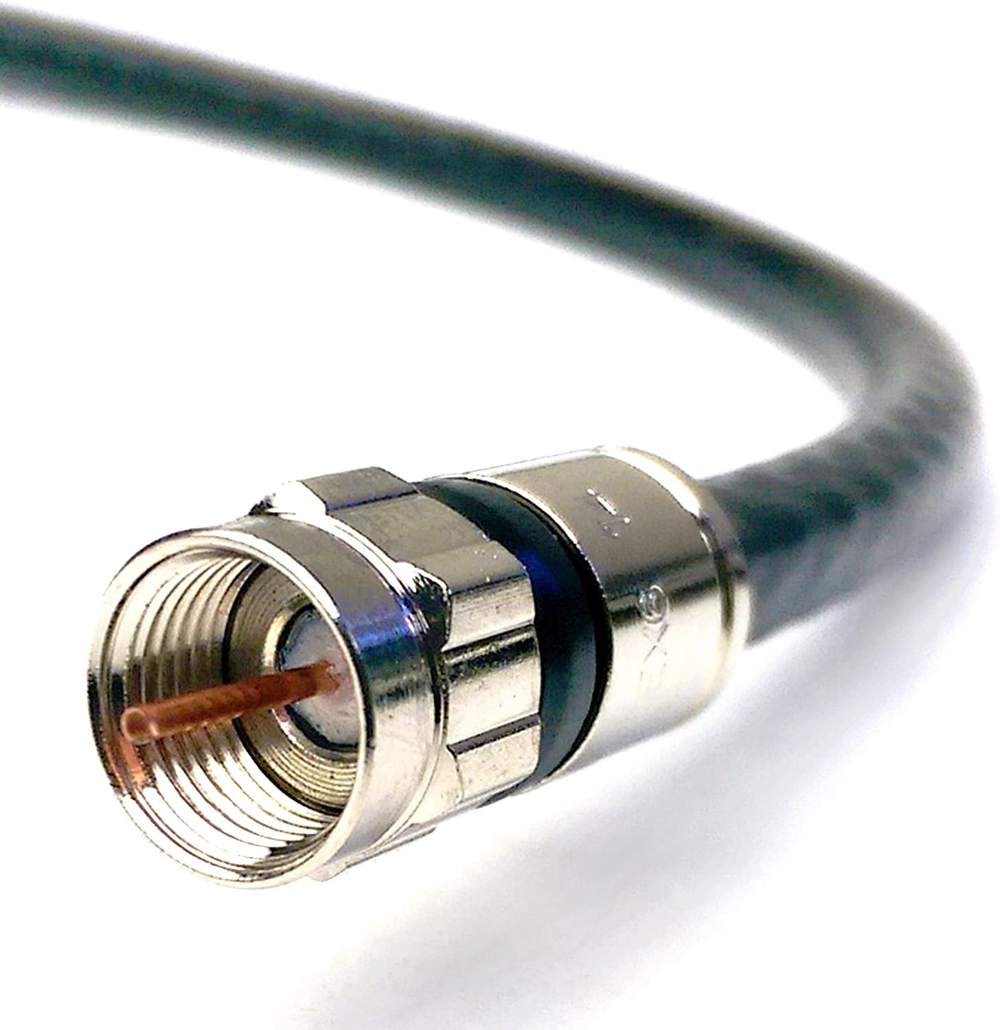 Cable Coaxial RG-6 Malla 95% Libre halógeno