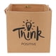 thumbnail image 3 of Caja organizadora de papel Kraft, contenedor de almacenamiento de papel, caja de almacenamiento de papel Kraft de piel de vaca, caja de papel Kraft, estética elegante, 3 of 8