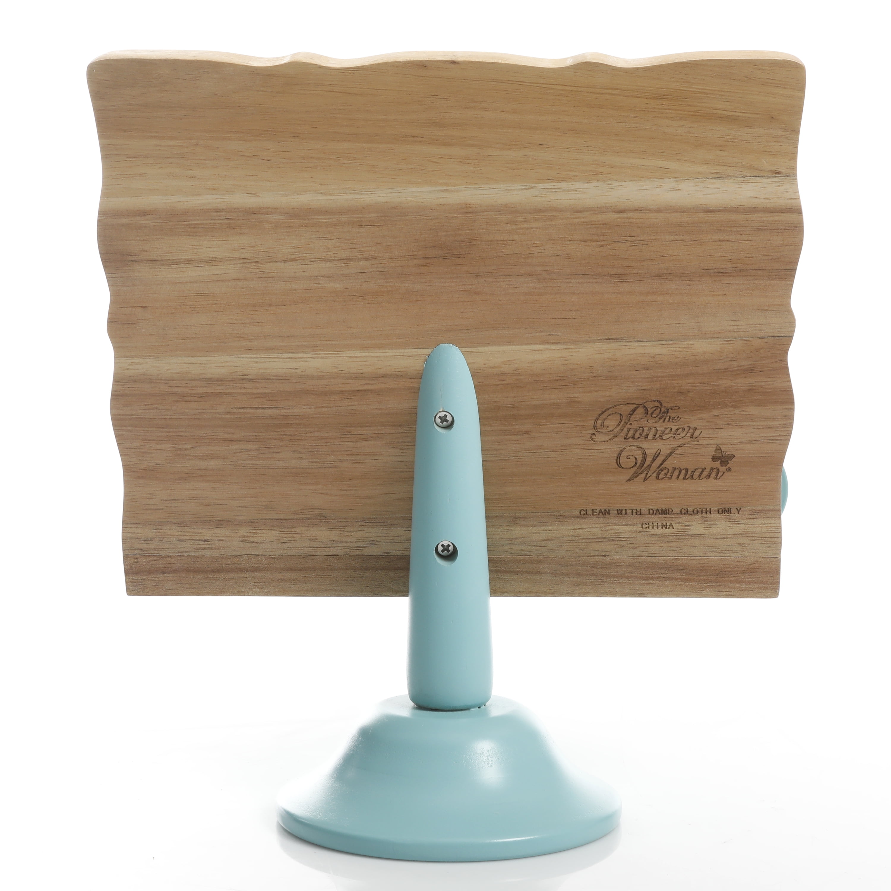 The Pioneer Woman Willow 10.4-inch Acacia Wood Cookbook Holder