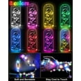 thumbnail image 2 of ZOELNIC 50Pcs 6.6ft 20LED Fairy Lights Battery Operated Tiny Lights Small String Lights for Jars Starry Waterproof String Lights for DIY Wedding Party Holiday (Mixed Color), 2 of 13