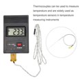 thumbnail image 5 of K Type Thermocouple with Plug, Meter Temperature Sensor Probe -50 to 1100°C,3.3ft Wire, 5 of 5