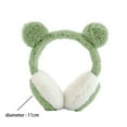 thumbnail image 2 of Winter earmuffs for children Warm earmuffs for boys and girls - Pale green, 2 of 5