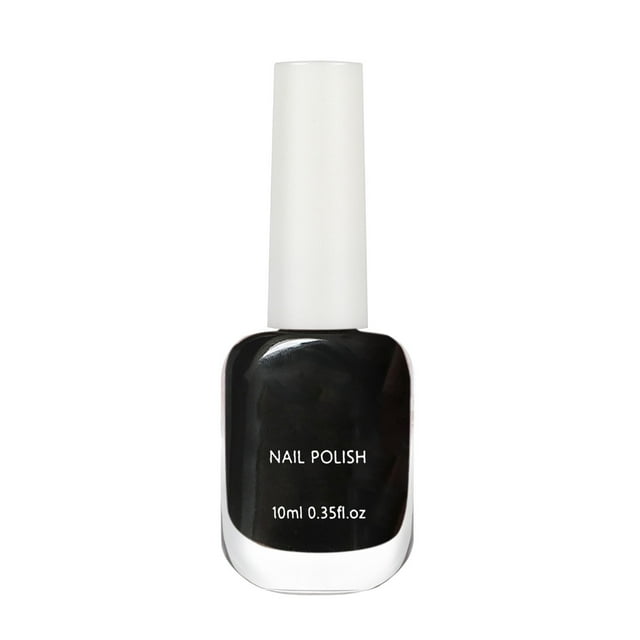 Esmalte de uñas para mujer, esmalte de uñas decorativo, esmalte de uñas al agua, sin secado, de larga duración, pelable, transparente, 10 ml