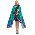 thumbnail image 3 of Châle Ailes de Papillon Cape Ailes Colorées Costume Cape pour Fête Halloween, 3 of 8