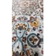 thumbnail image 3 of Alfombra Turca Decorativa Redonda Vintage Blossom Echo Para Sala Recámara Cocina Hotel Oficina 150x150 cm Sams depot, 3 of 5