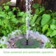 thumbnail image 5 of Bomba De Fuente De Paisaje Flotante Con Energía Solar, Cabezales De Pulverización Múltiples, Instalación Fácil Para De Aves, Peces, Decoración Del Jardín, Circulación, 5 of 7