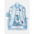 thumbnail image 2 of Disney Frozen Girls 17" Clear Elsa & Ana Backpack with Lunch Box & Bag Charm, 3-Piece Set, Blue, 2 of 5