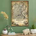 thumbnail image 3 of Bordeaux Map Poster, France Map City Art Poster, Canvas, Bordeaux Map City style Watercolor art Poster, Bordeaux Map Canvas - 89AZ1423, 3 of 6