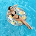 thumbnail image 4 of Pool Floats Toys Inflatable Tanning 47.24 Inch Swimming Ring Pool Rings Inflatable Tube Blue, 4 of 6